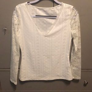 White long sleeve